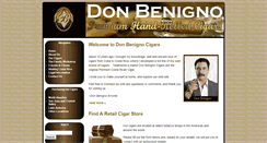 Desktop Screenshot of benignocigars.com